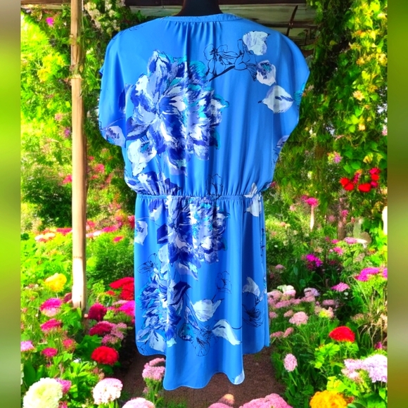 Apt. 9 Floral Lined Midi Dress - Picture 3 of 10